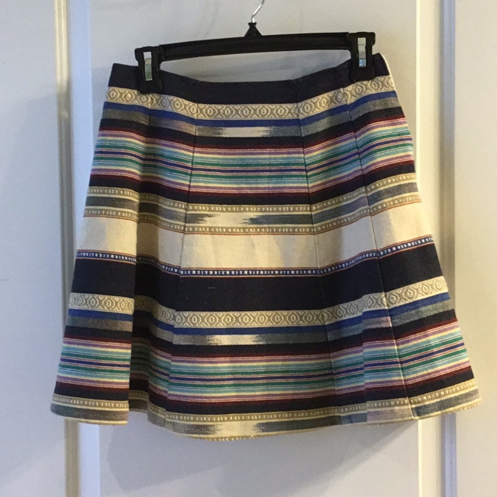 Anthropologie flared skirt